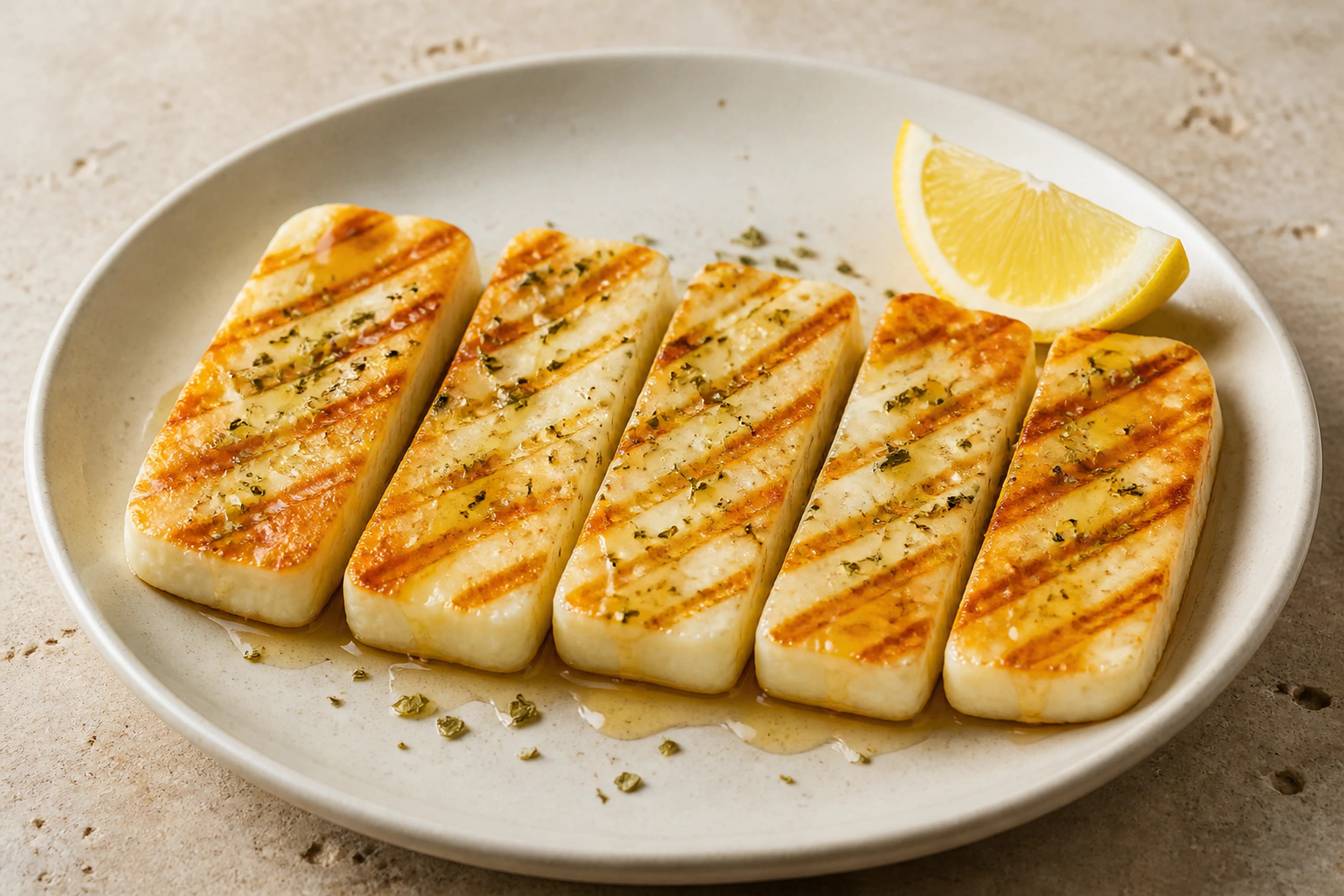 Halloumi a la Plancha