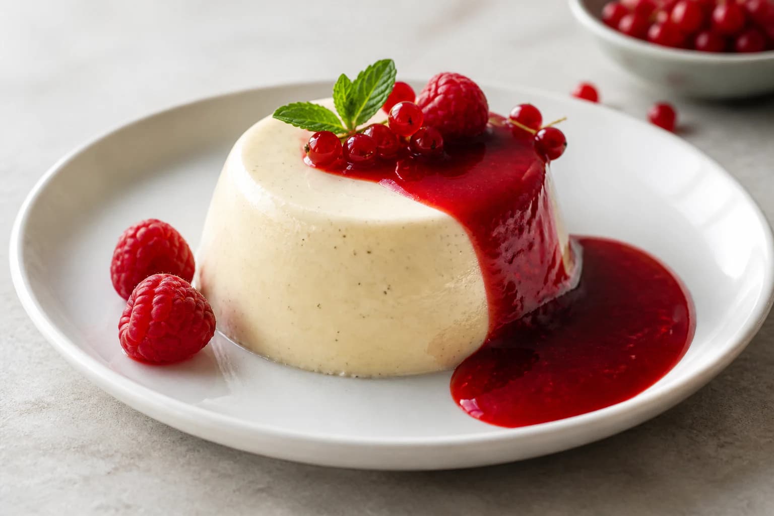 Panna Cotta de Vainilla