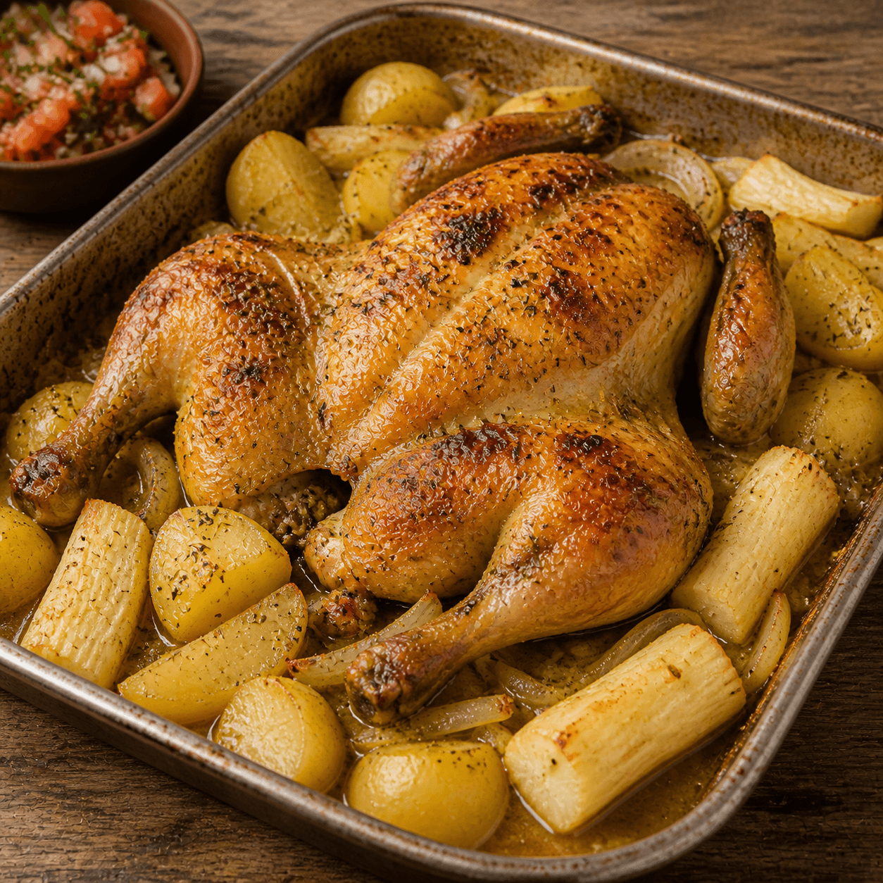 Pollo al Horno Paraguayo