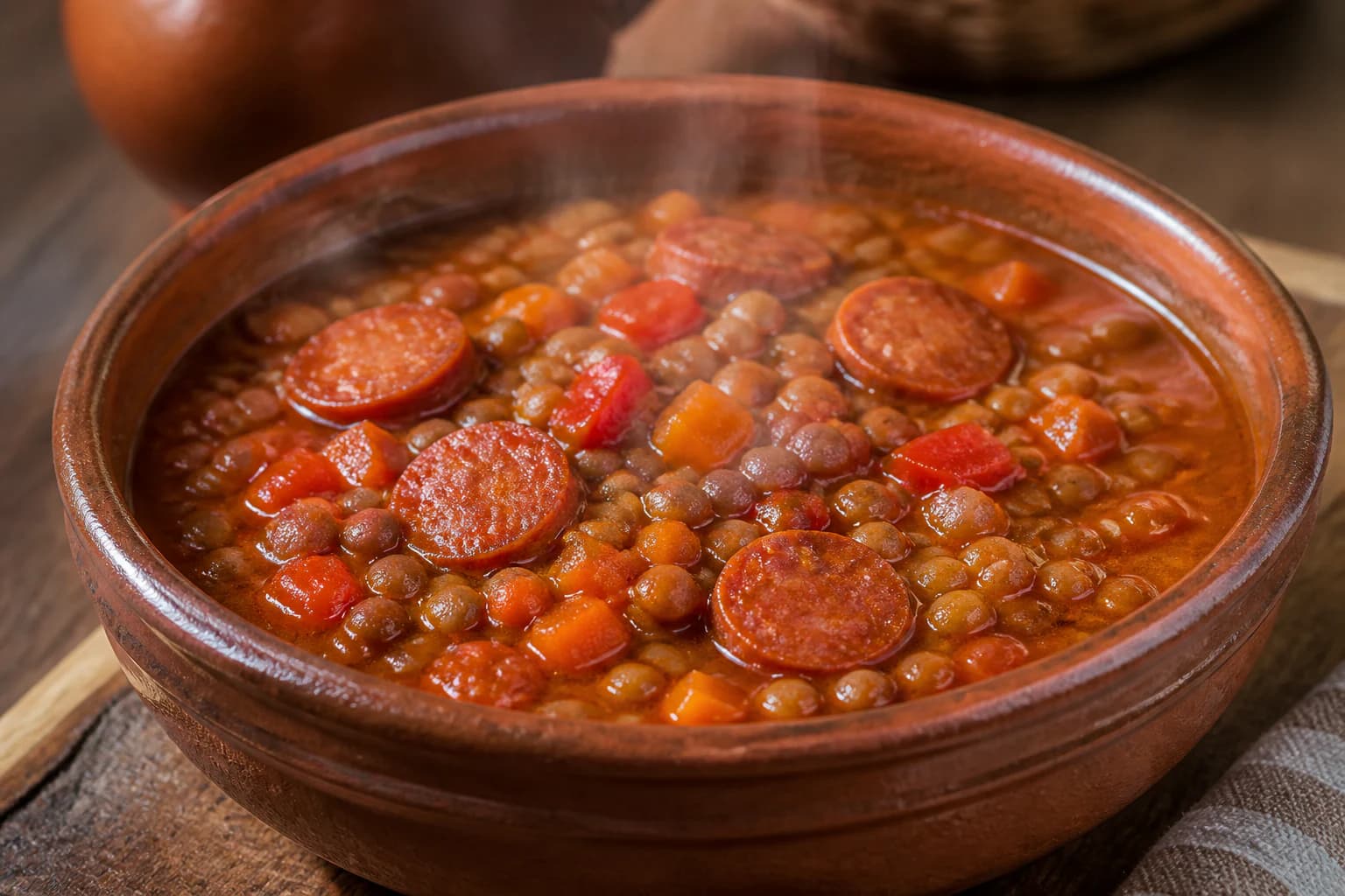 Sopa de Lentejas Espanola