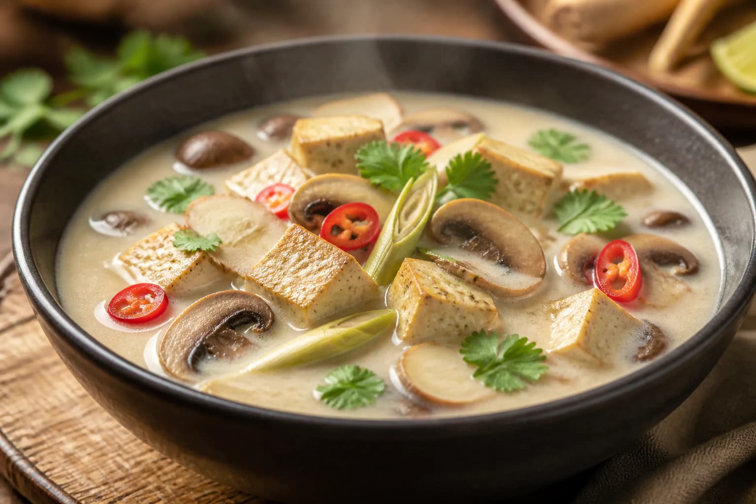 Sopa Tom Kha Vegetariana