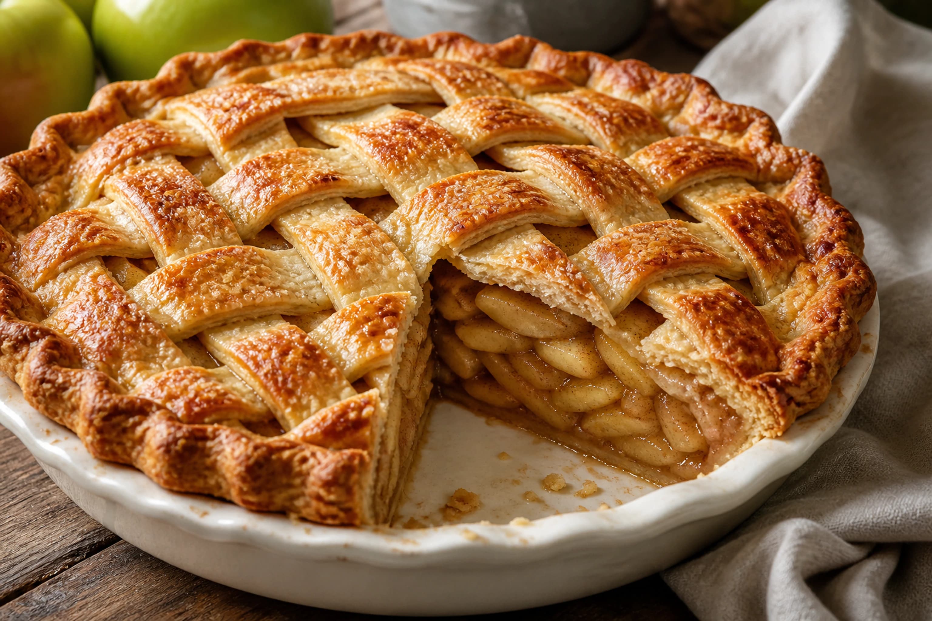 Tarta de Manzana Americana